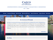 Tablet Screenshot of capcovalue.com
